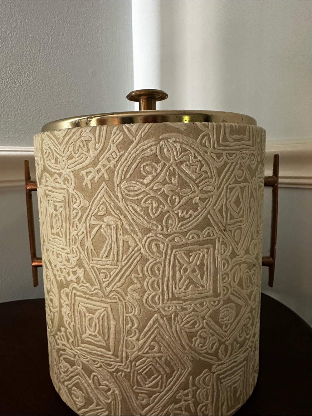 MCM West Bend Thermo-Serve Vintage Ice Bucket Bar Ware 1970’s